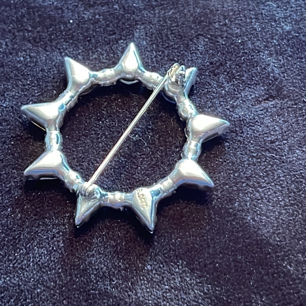 B. David Signed Rainbow Multicolored Rhinestones … - image 2